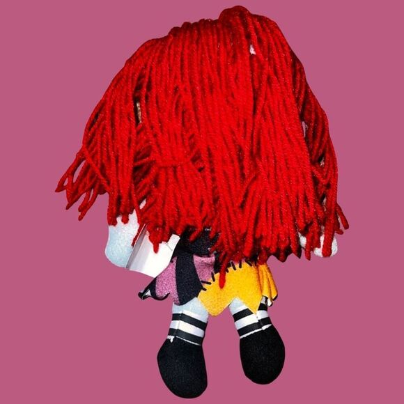 NWT Disney The Nightmare Before Christmas Sally Plush Red Yarn Hair Doll 9" - Picture 4 of 5